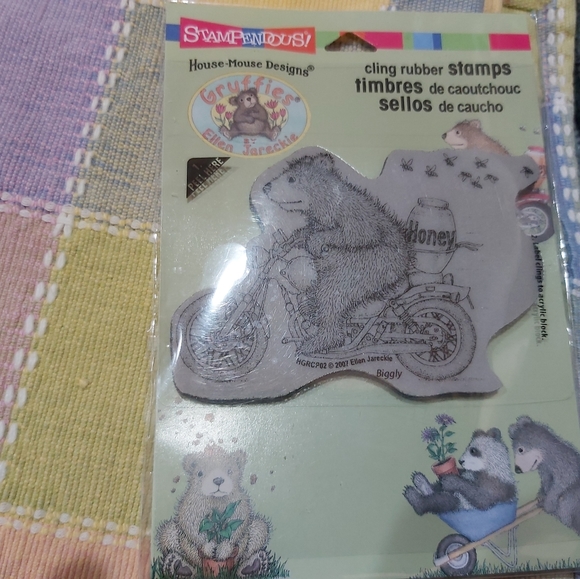 STAMPENDOUS CLING RUBBER STAMP